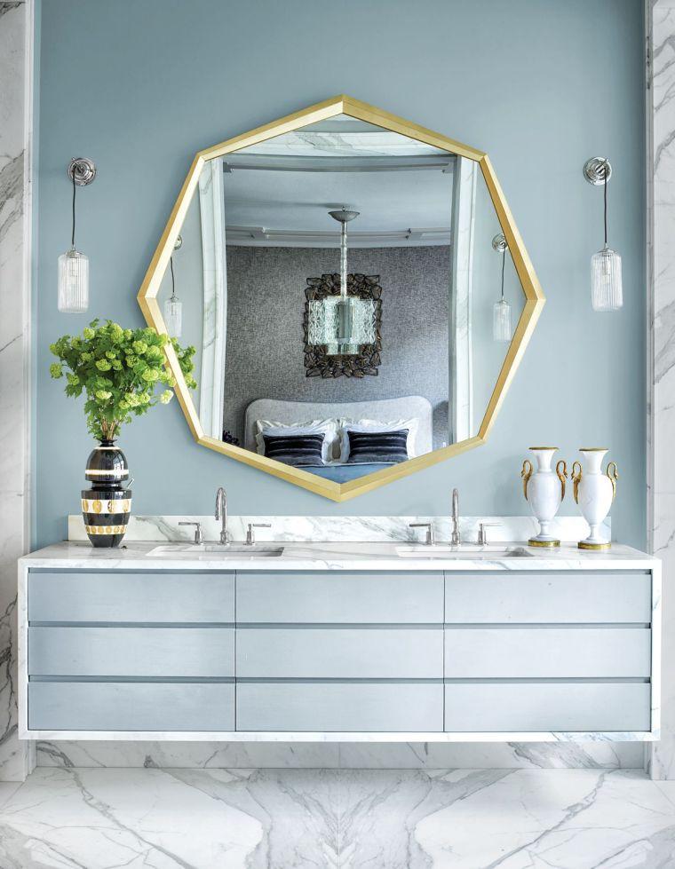 miroir design salle de bain 