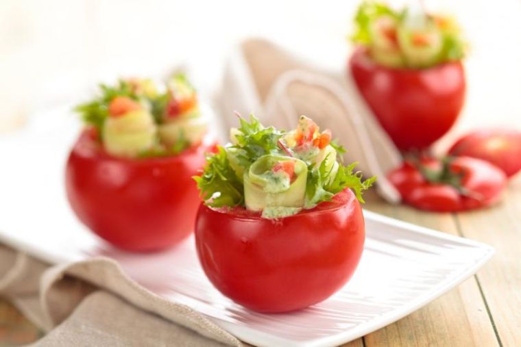  salade light tomates laitue idee