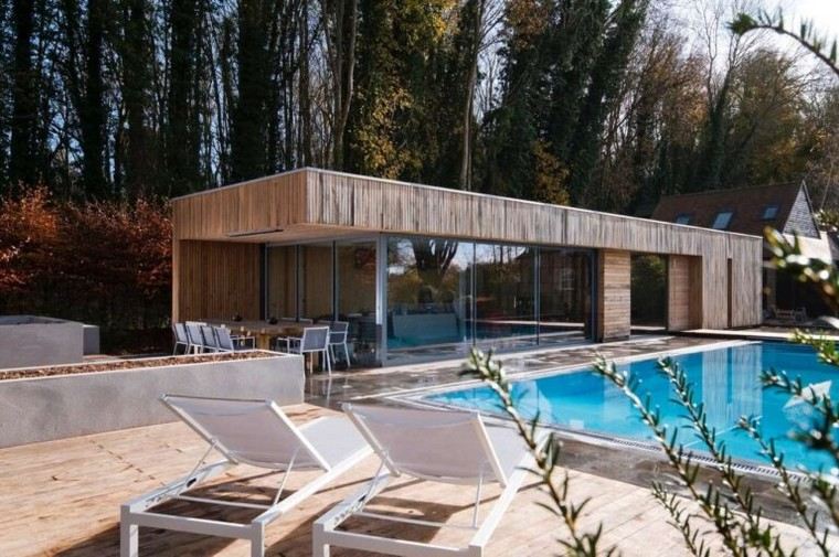 simplicité confort piscine maison