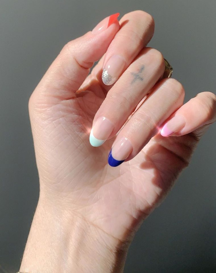 tendance ongle printemps french manucure