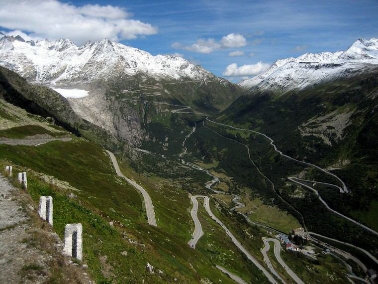 furka pass route Suisse