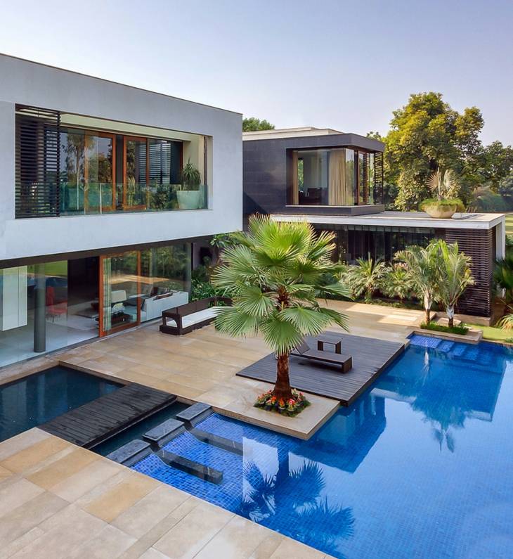 decoration-piscine moderne terrasse design
