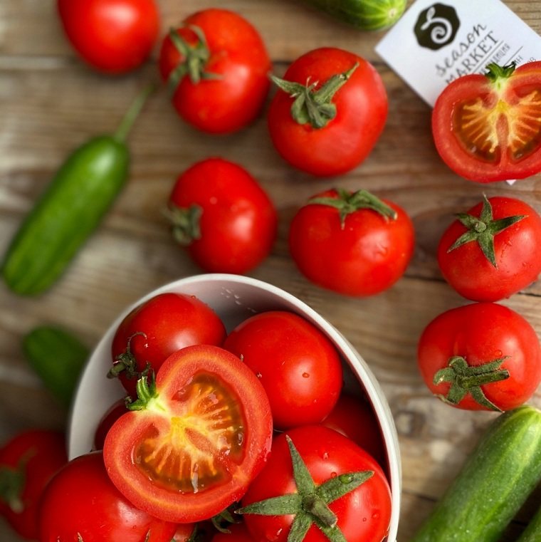 legumes faibles calories tomates