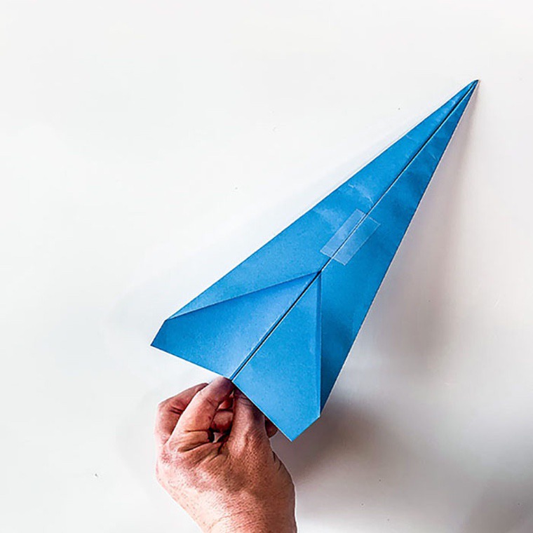 avion en papier idée