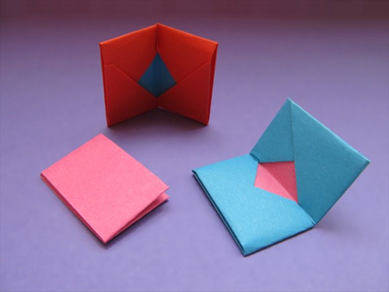 enveloppe papier origami