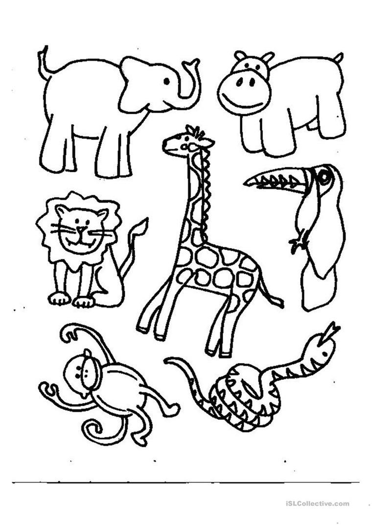 animaux coloriage enfant