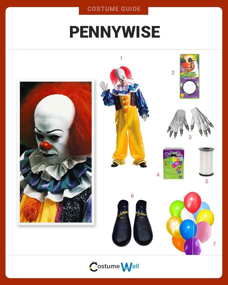 déguisement Pennywise pour Halloween
