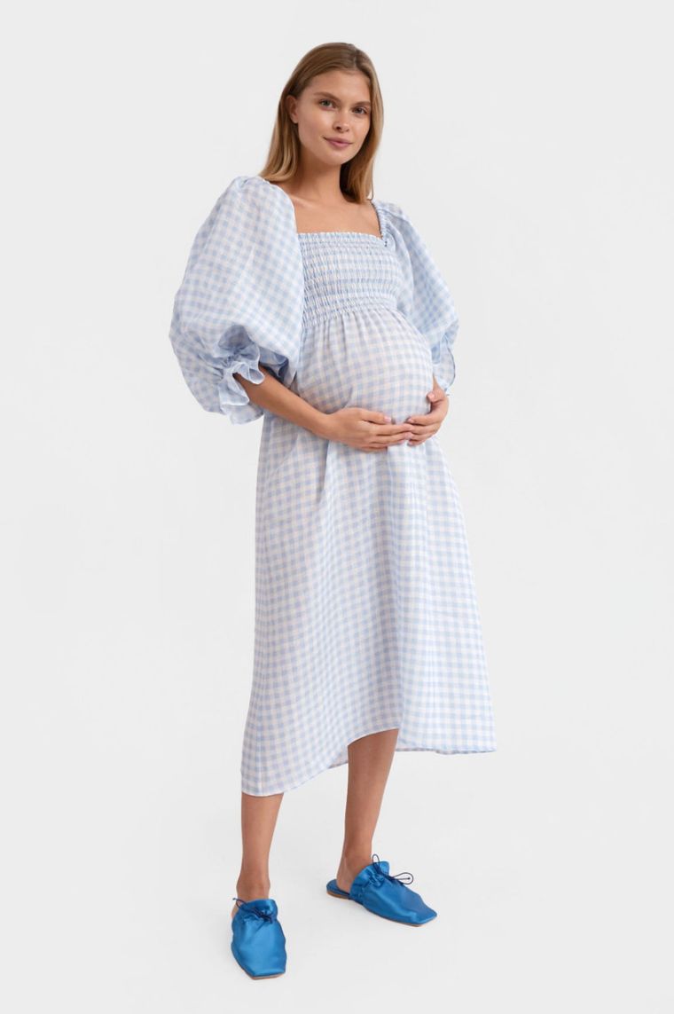 robe longue pour les femmes enceinte 
