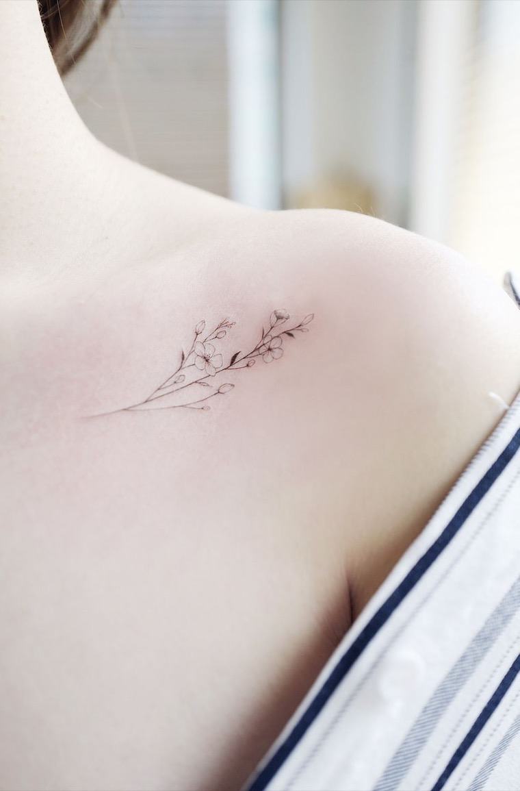 idée tatouage doux femme