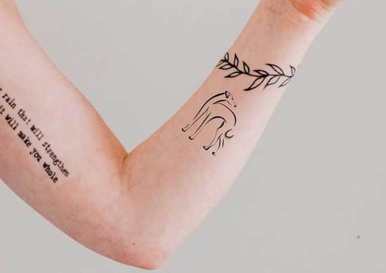 idée tatouage chien