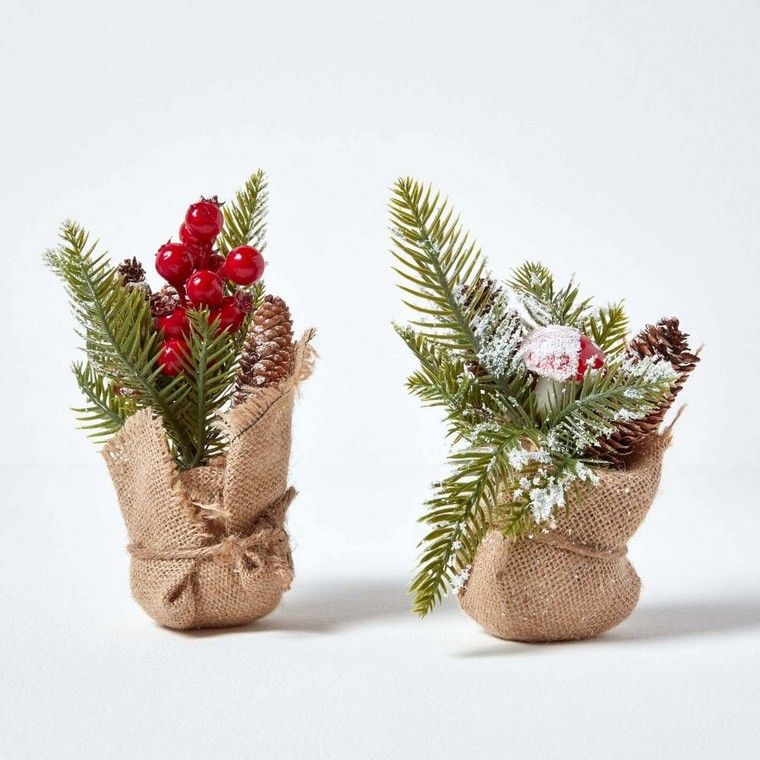 petits pots plantes Noël
