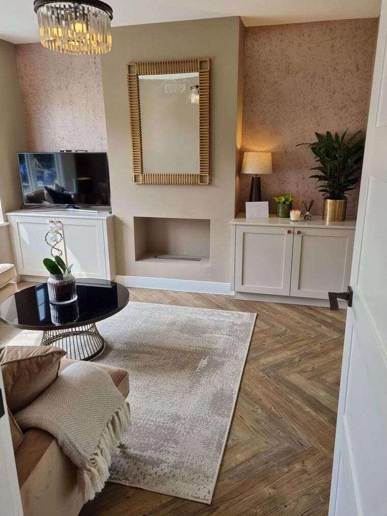 interieur elegant simpliste salon