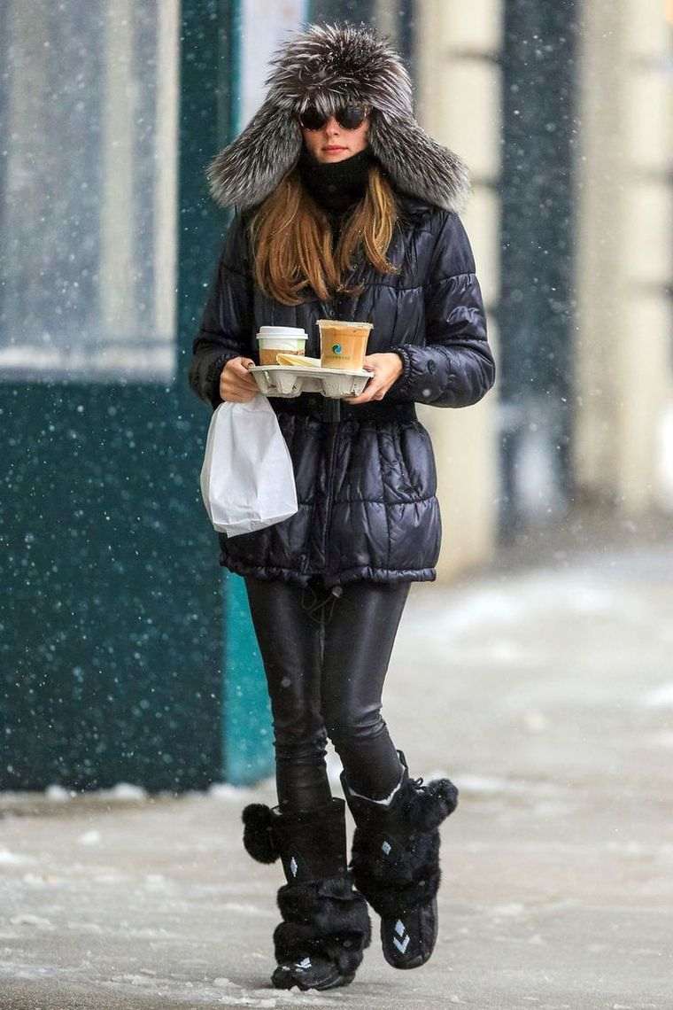 tenue femme pour le temps froid