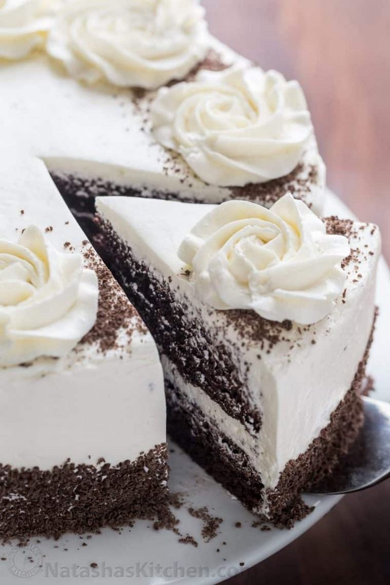 gâteau chocolat meringue crème
