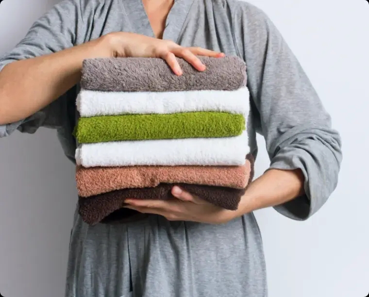 comment laver serviette bain couleur