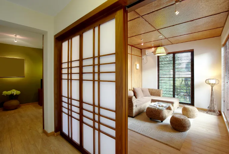 design japonais minimaliste invitant