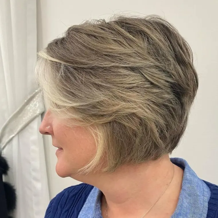 idee de coiffure pour femme 60 ans