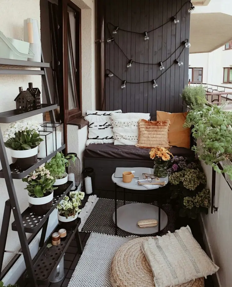 idées pour décorer un petit balcon 