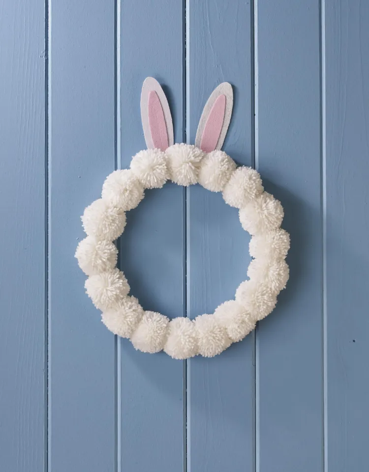 couronne lapin décorations de Pâques
