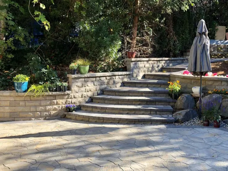 décoration de jardin en pierre facilité