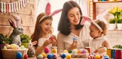 pâques traditions famille enfants