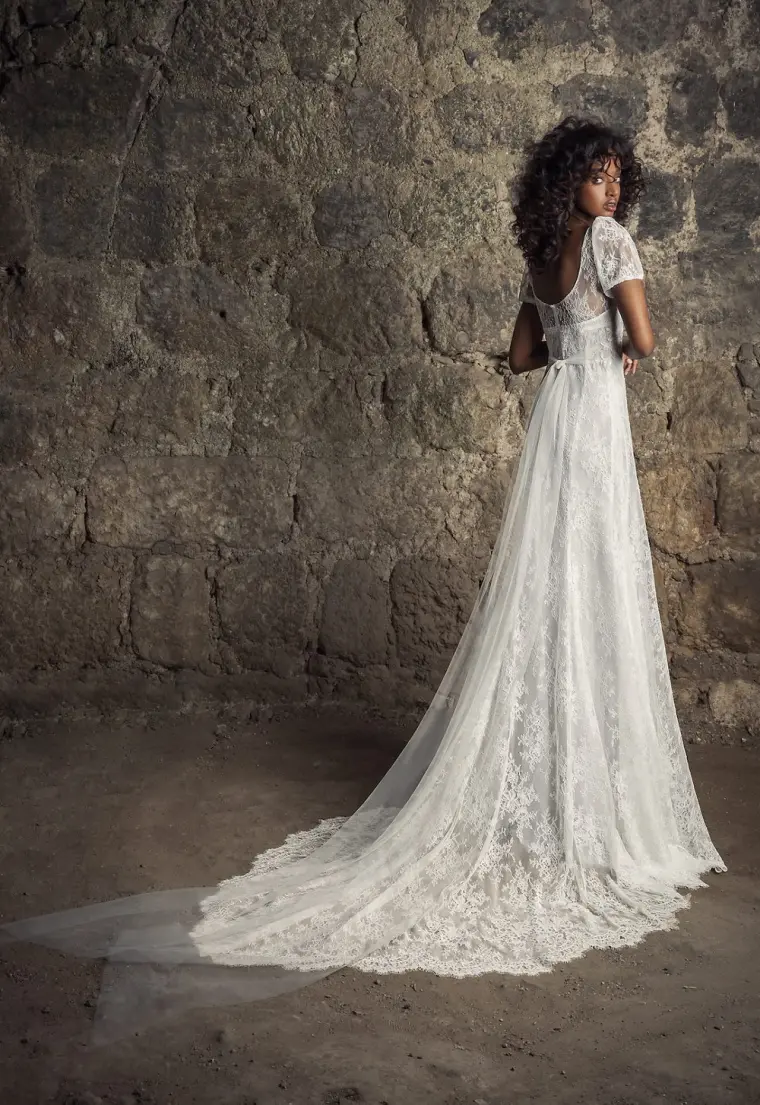 robe de mariée inspirée par Bridgerton