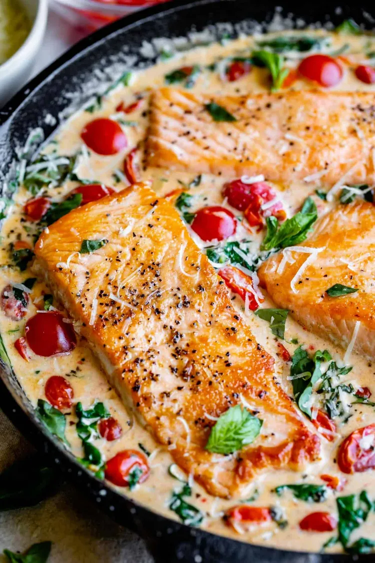 saumon beurre toscan régime sans gluten effets secondaires