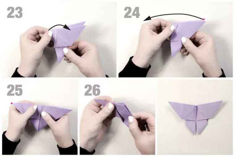 origami enfant tournez papier