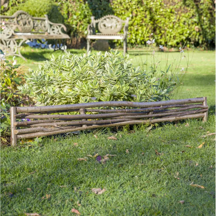 bordure de jardin en bois jardin 