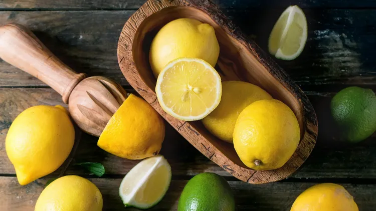 comment éliminer les taches noires citron