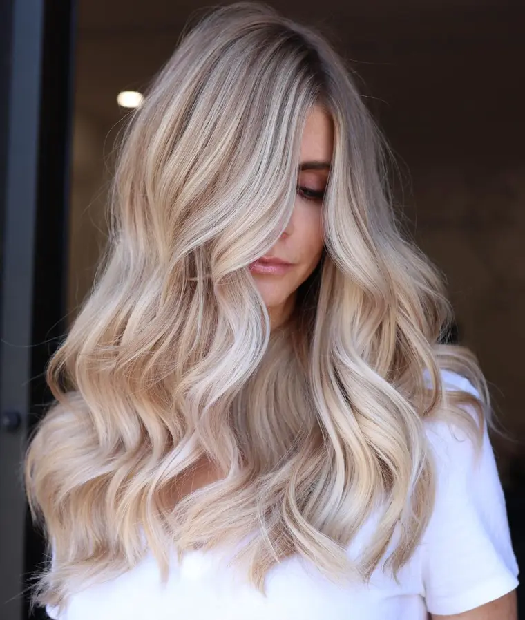 icy blond coloration cheveux tendance