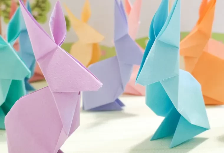 origami pâques facile idées diy