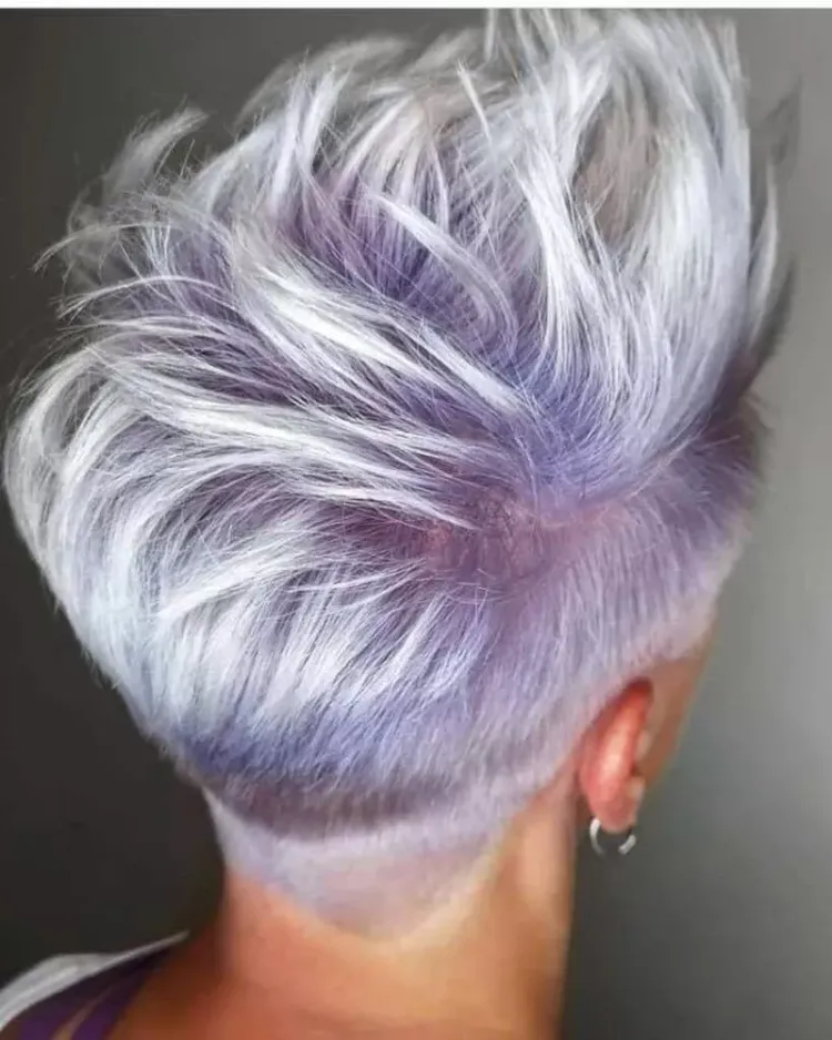 pixie gris violet tendance