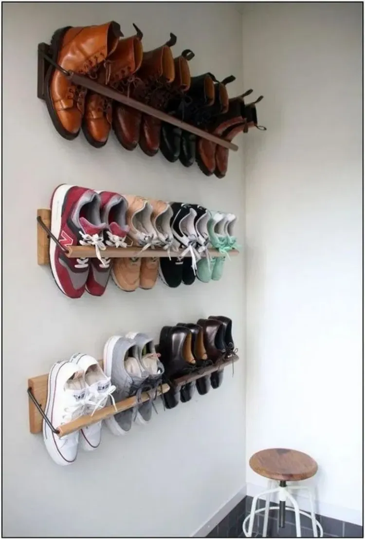 rangement chaussures petit espace idées