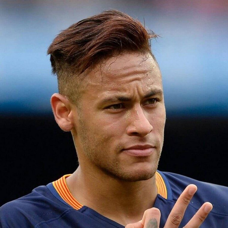 undercut déconnecté neymar coupe cheveux