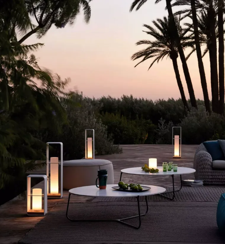 lampes solaires led atmosphère oasis