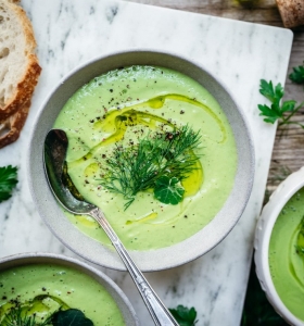 votre soupe estivale gaspacho vert