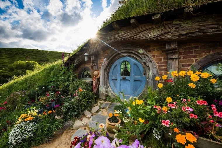 Hobbit maison Nouvelle Zélande célébration mariage