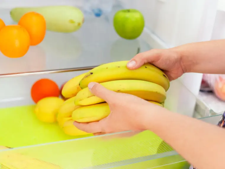 peut-on mettre les bananes au refrigérateur