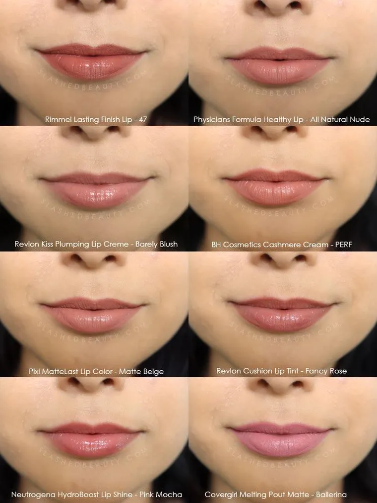 Voici quelques suggestions de nuances de rouge à lèvres pour les personnes ayant un sous-ton neutre