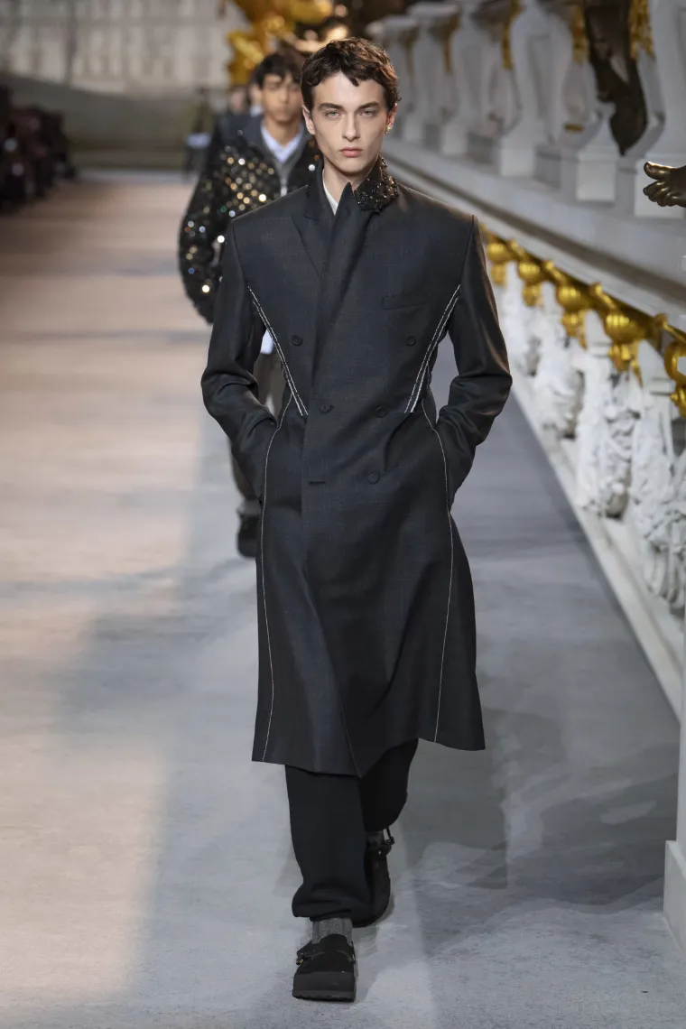 dior hommes trench mode