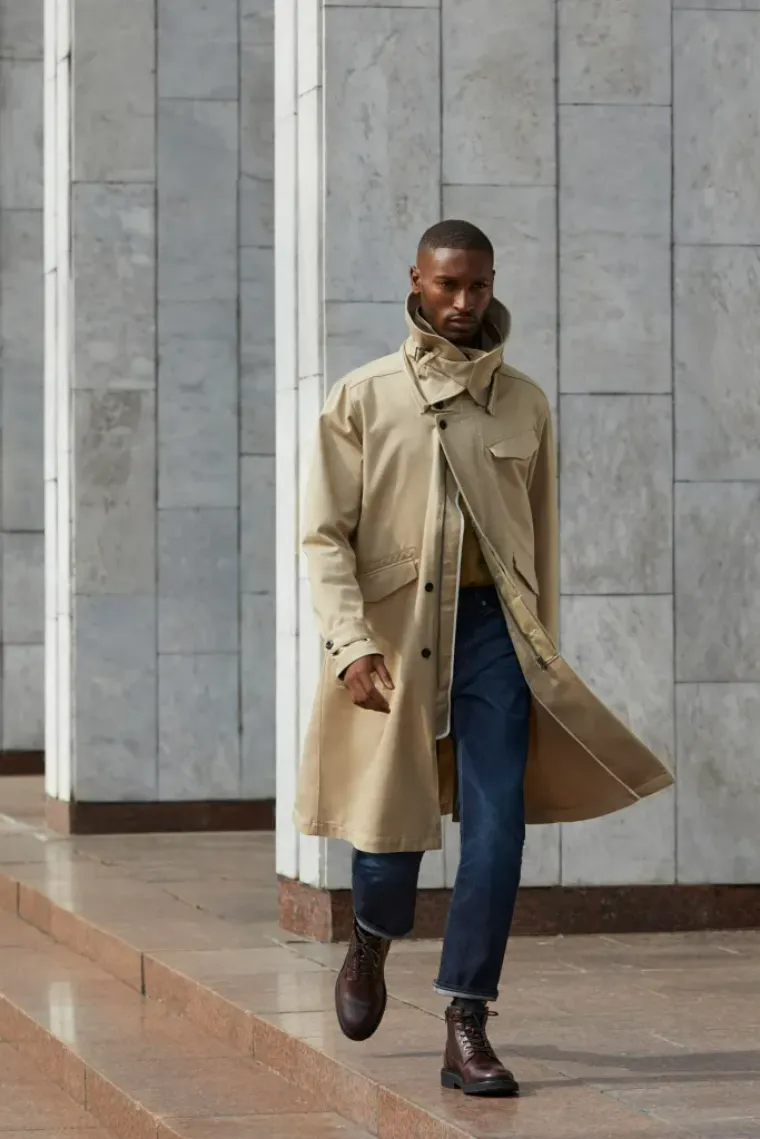 hommes trench mode 2022 automne