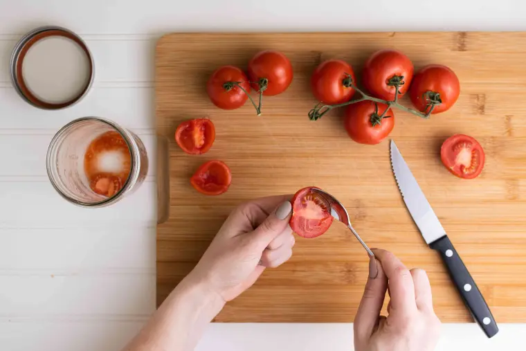 récupérer les graines de tomates pour semis