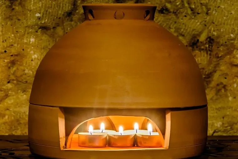 Comment fabriquer un chauffage à bougie en pot d'argile