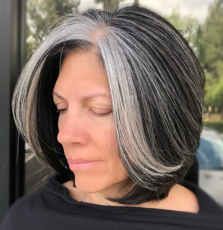 balayage cheveux tendance coiffure femme 50 ans