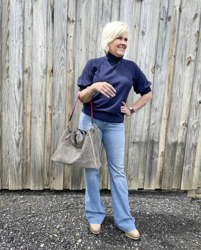 jeans tendance hiver femme 40 ans tendance