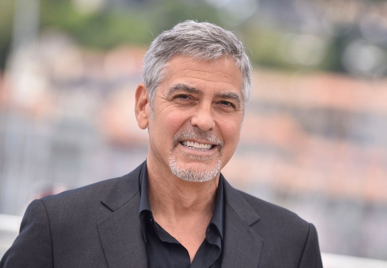 George Clooney men's haircut 60 years old