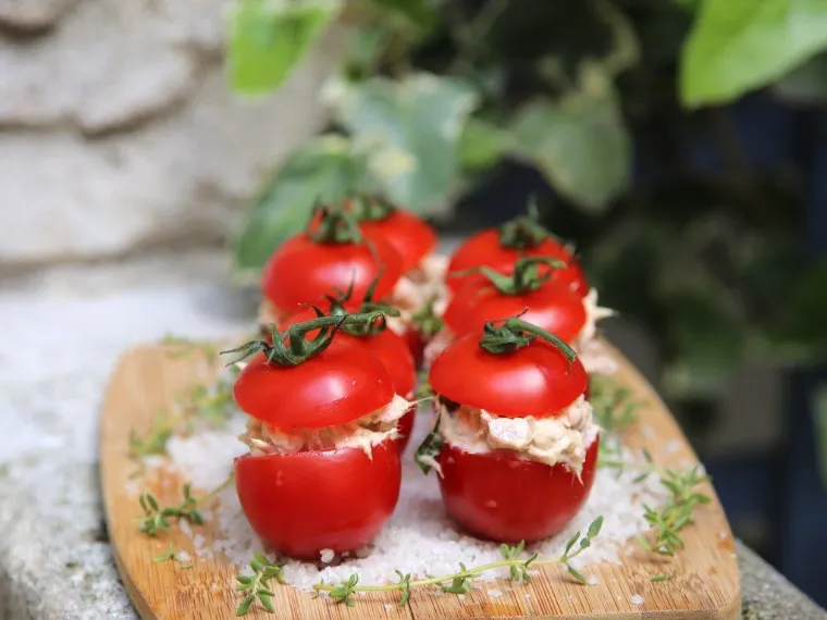 tomates farcies concombre mayo