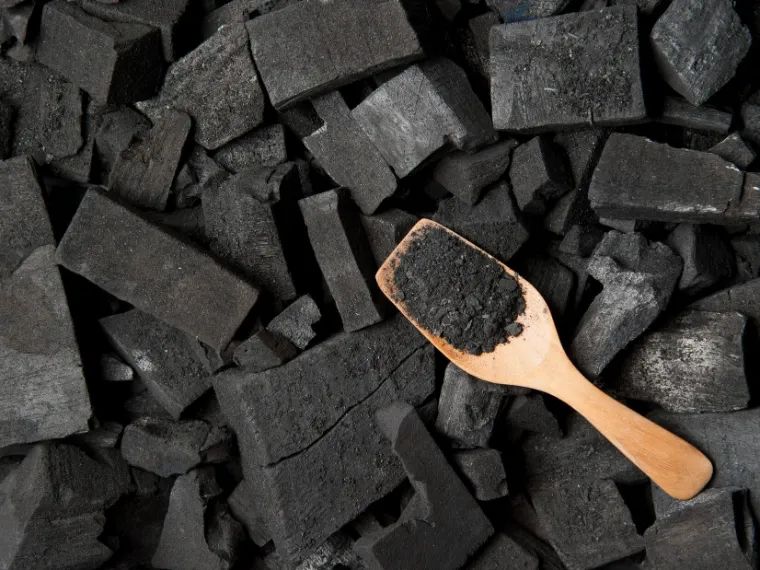 charbon bois contre humidité