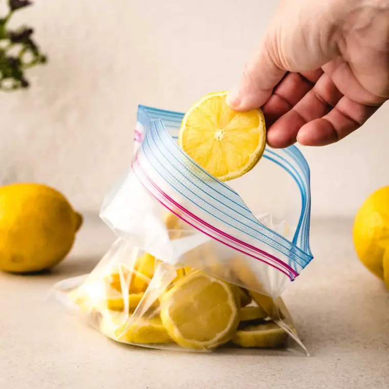comment congeler des citrons